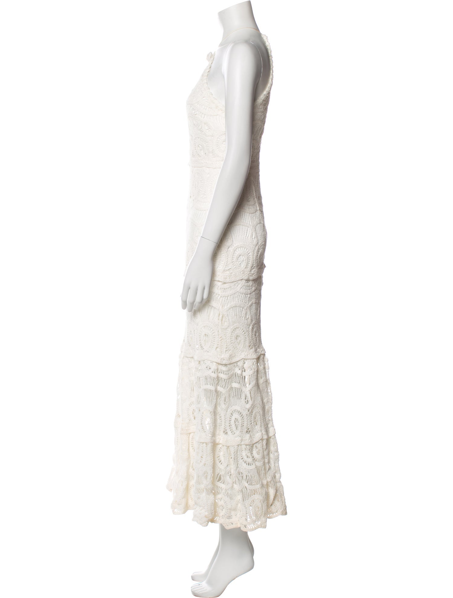 Alexis Lace Pattern Mini Dress