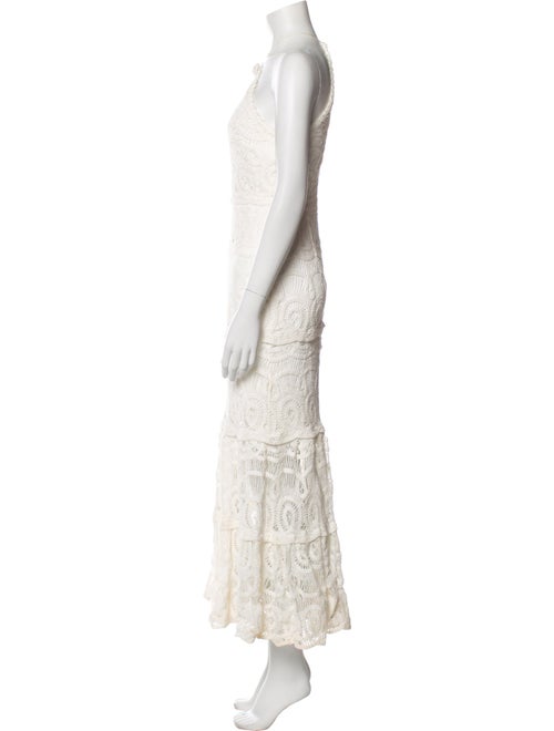 Alexis Lace Pattern Mini Dress