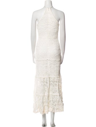 Alexis Lace Pattern Mini Dress