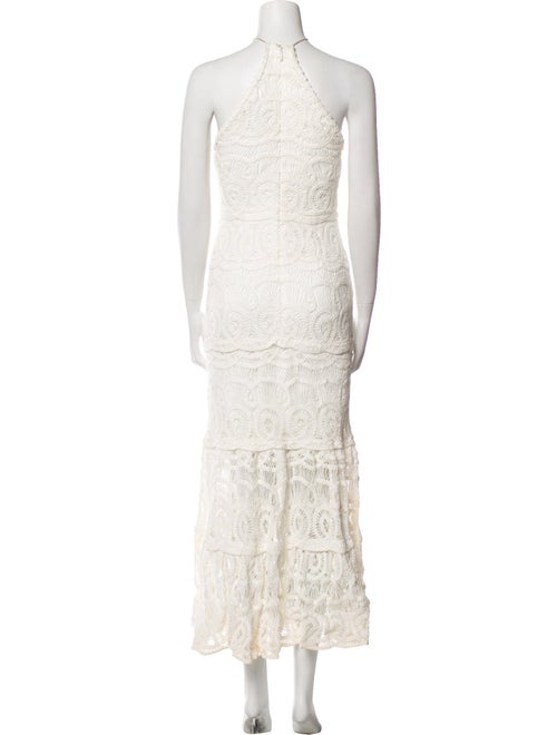 Alexis Lace Pattern Mini Dress