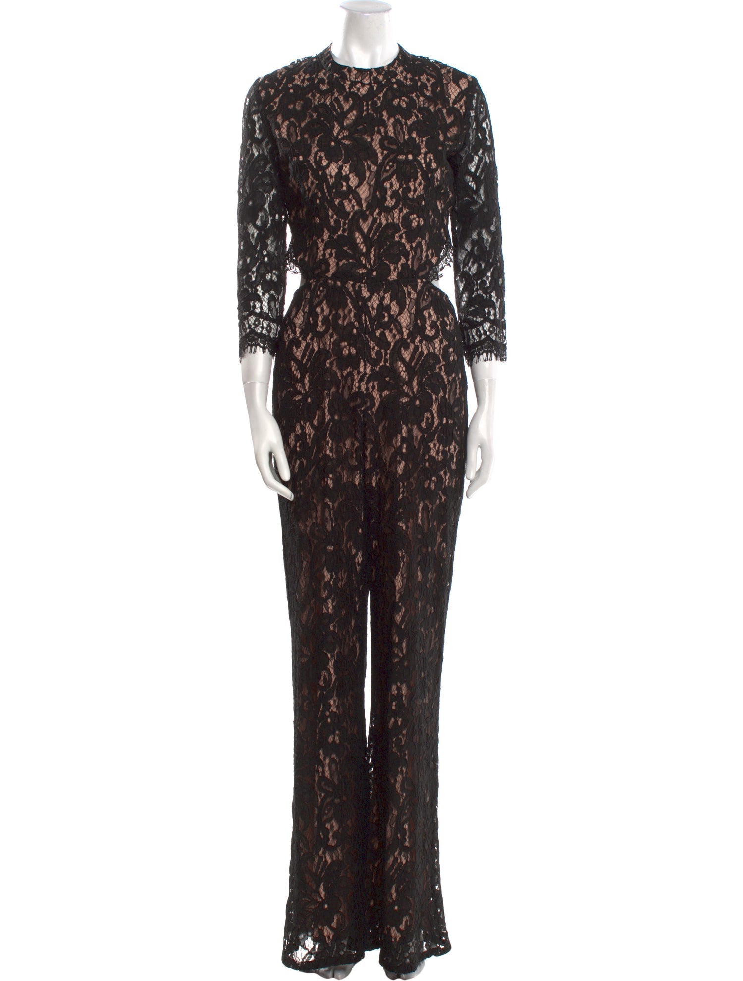 Alexis Lace Lace Pattern Jumpsuit