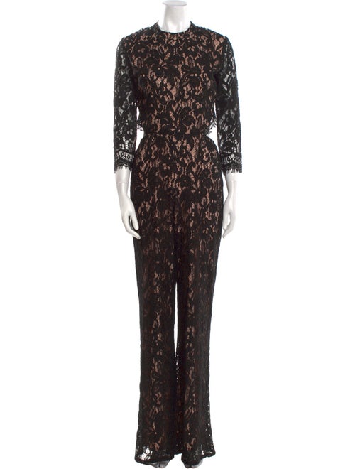 Alexis Lace Lace Pattern Jumpsuit