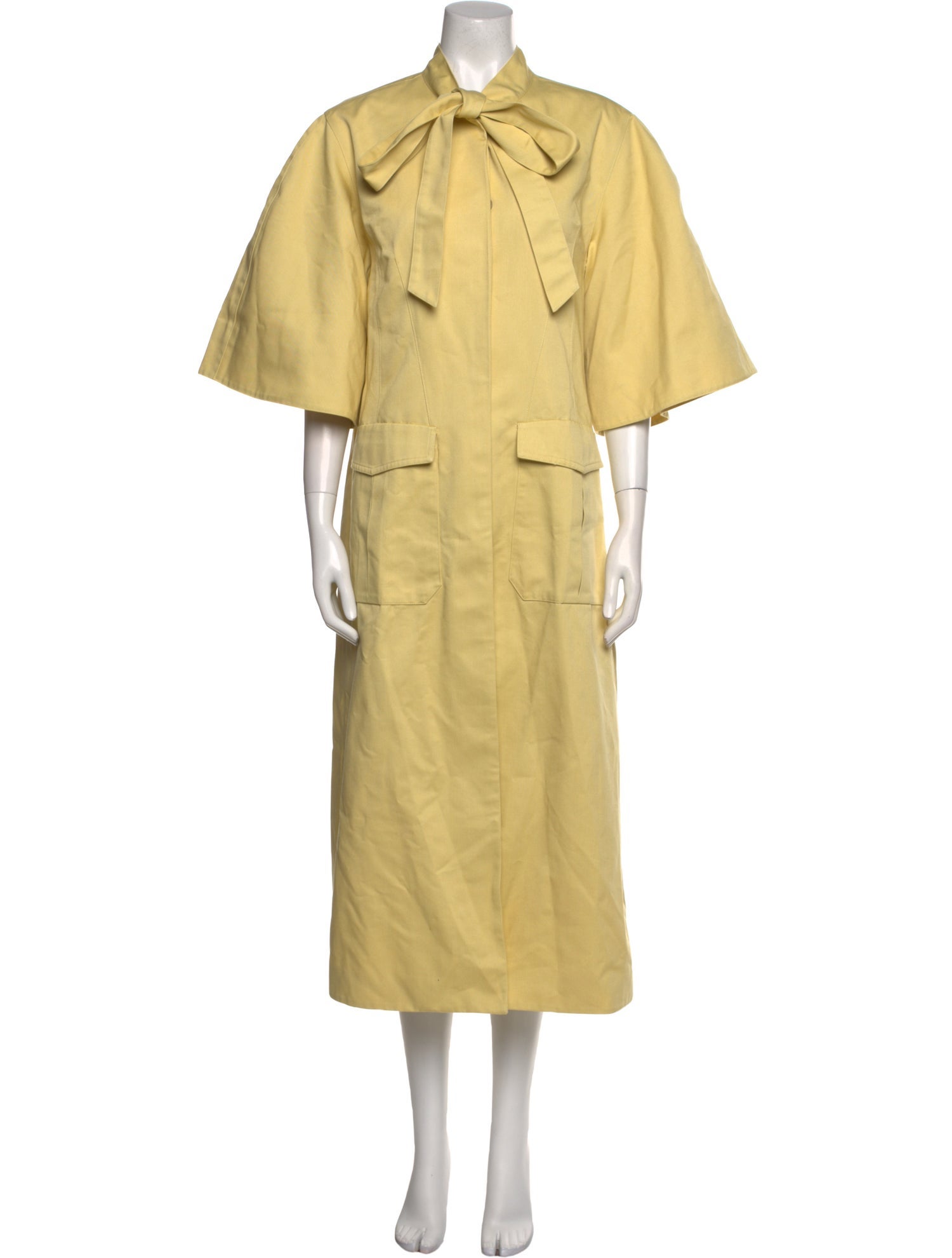 Alexis Tie Neck Midi Length Dress