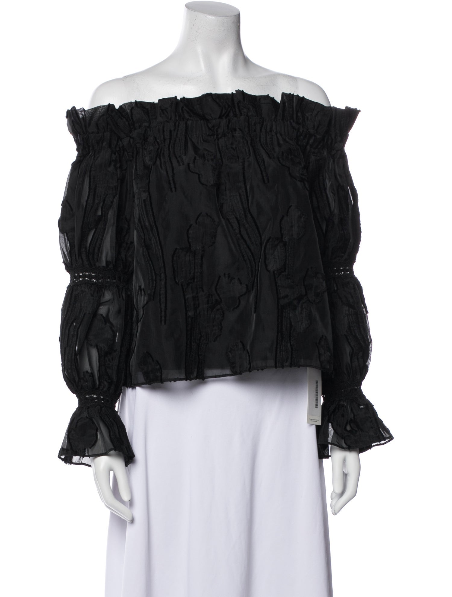 Alexis Off-The-Shoulder Long Sleeve Blouse