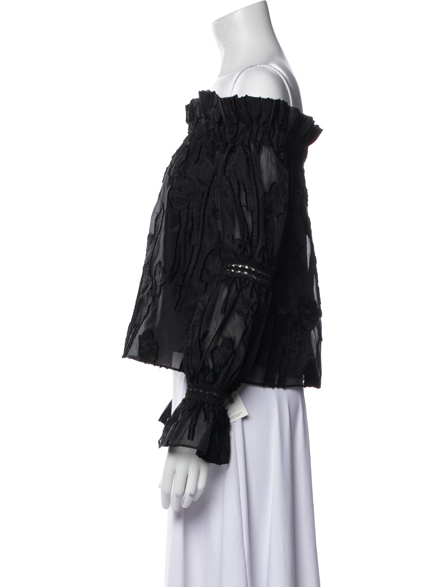 Alexis Off-The-Shoulder Long Sleeve Blouse