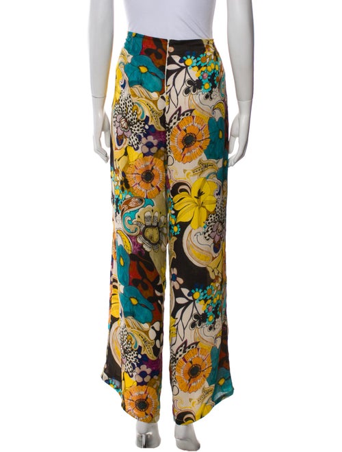 Alexis Floral Print Wide Leg Pants