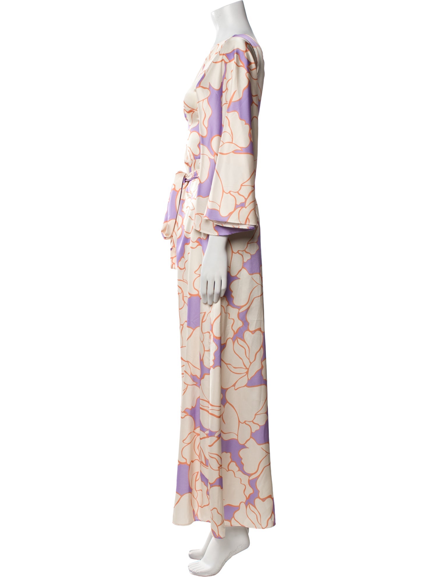 Alexis Printed Long Dress