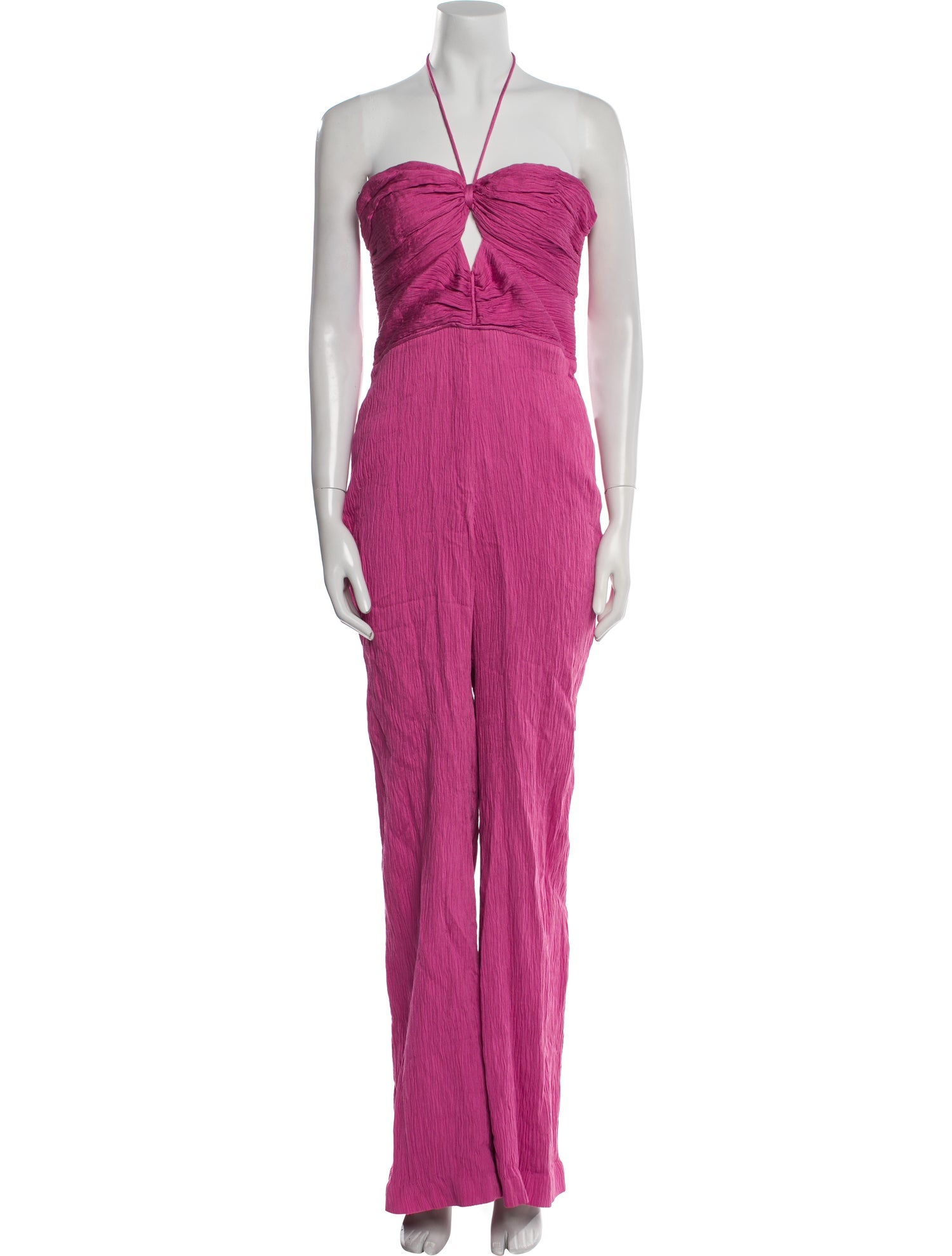 Alexis Striped Halterneck Jumpsuit w/ Tags