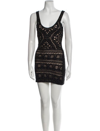 Alexis Scoop Neck Mini Dress