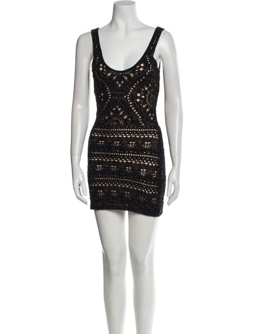 Alexis Scoop Neck Mini Dress