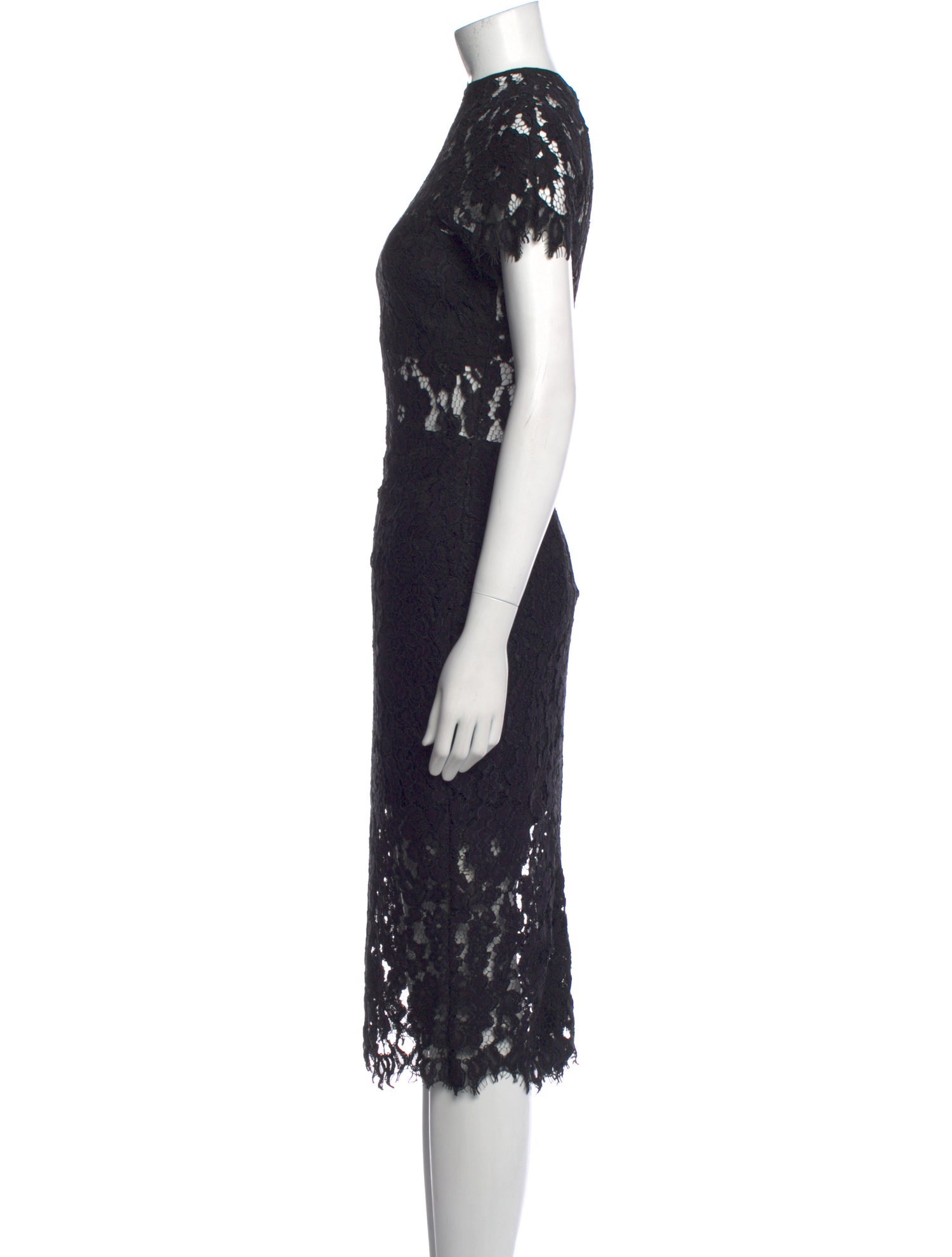 Alexis Nylon Midi Length Dress