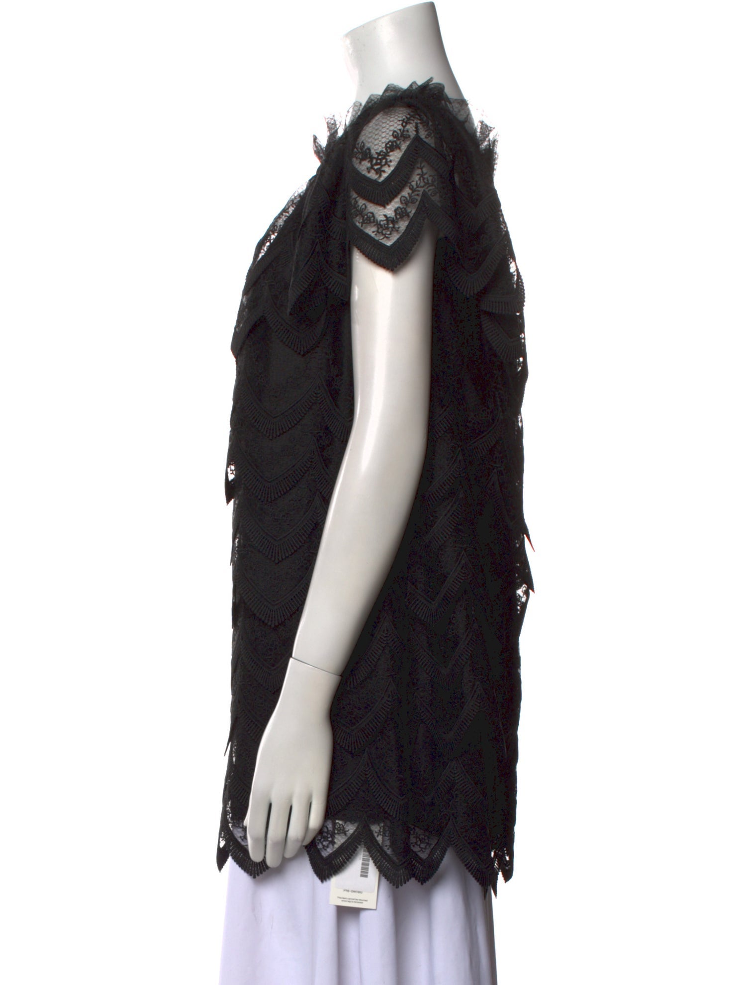 Alexis Bateau Neckline Short Sleeve Blouse