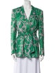 Alexis Linen Printed Jacket