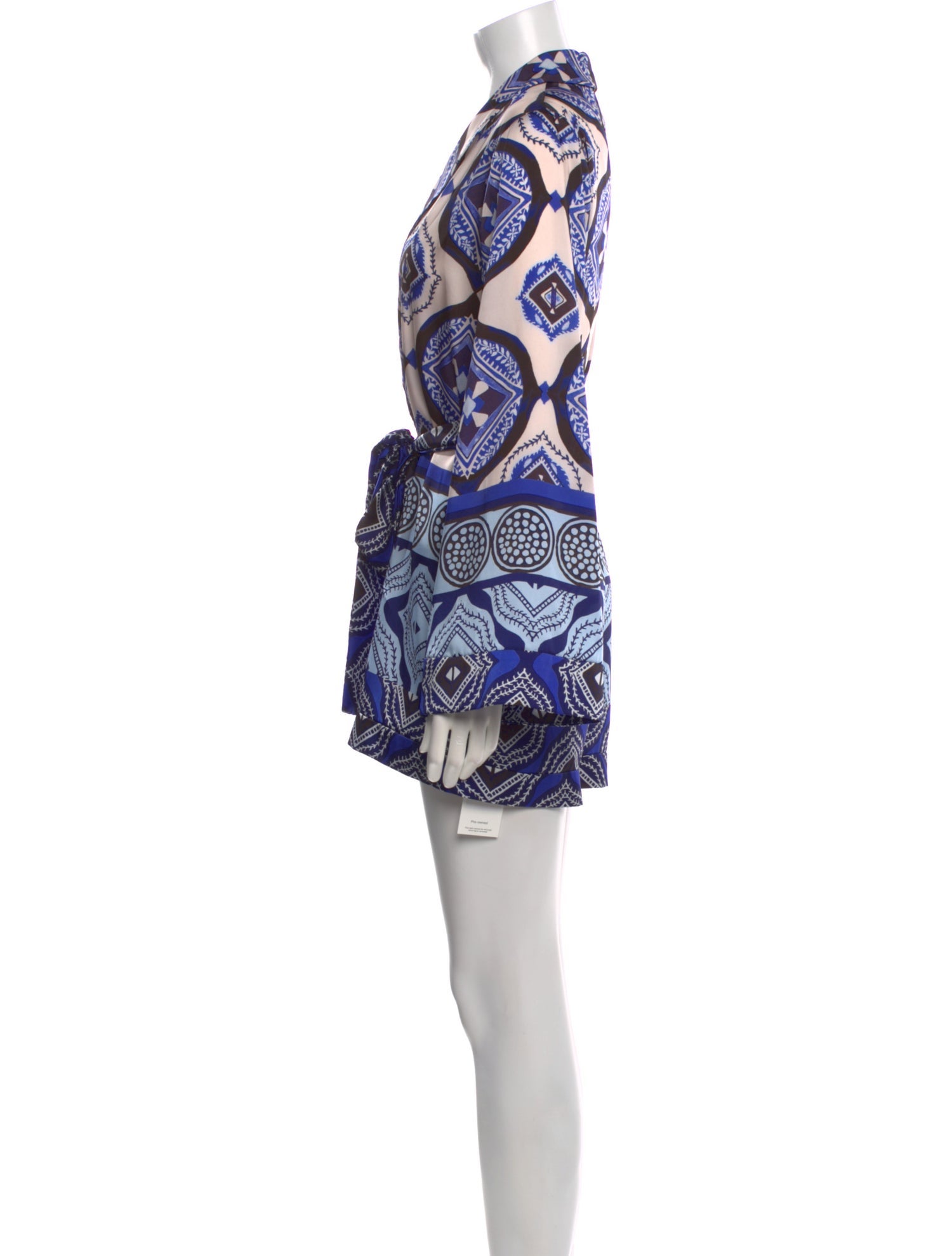 Alexis Printed V-Neck Romper