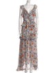 Alexis Floral Print Long Dress