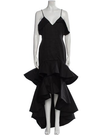 Alexis V-Neck Long Dress