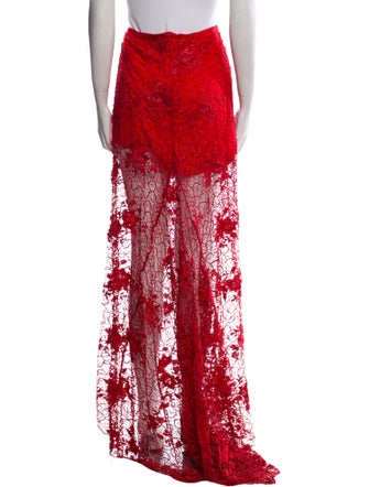 Alexis Lace Long Skirt