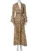 Alexis Printed Pom-Pom Embellishments Robe