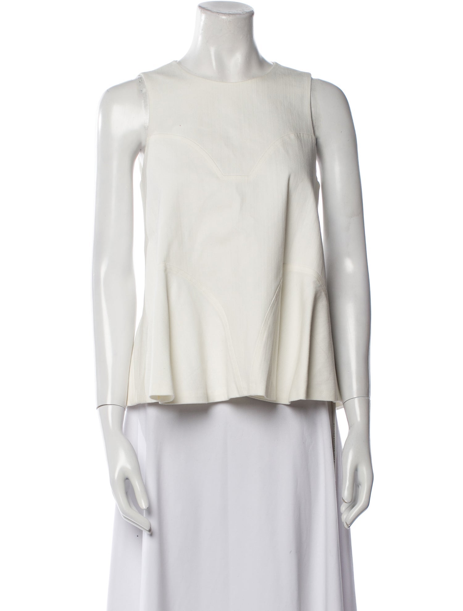Alexis Bateau Neckline Sleeveless Top