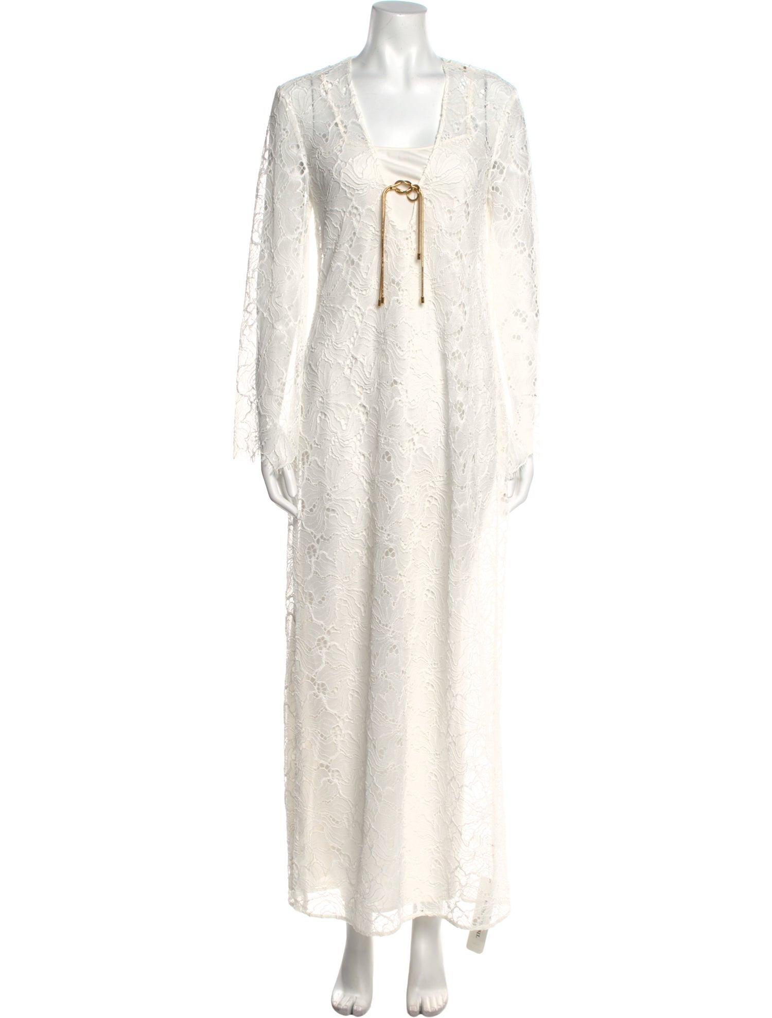 Alexis V-Neck Long Dress