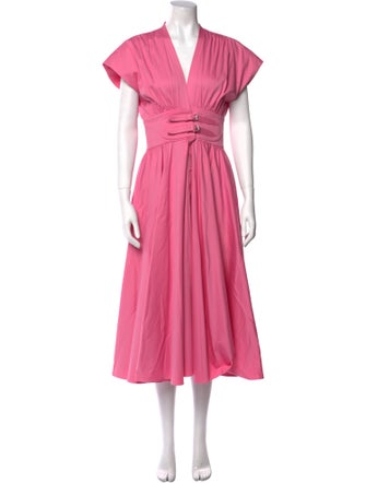 Alexis V-Neck Long Dress