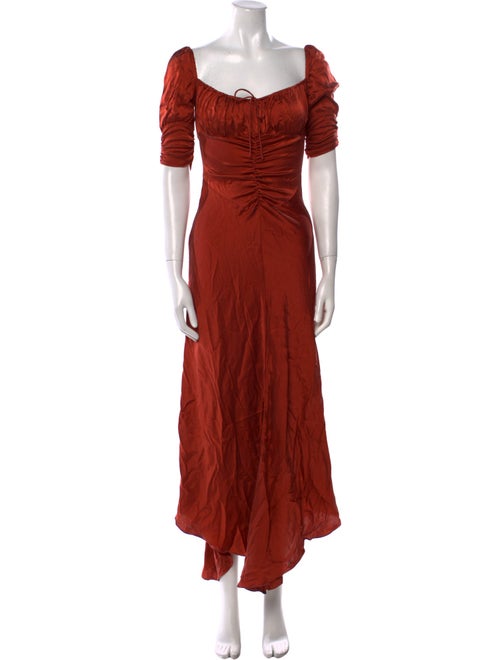 Alexis Silk Long Dress