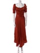 Alexis Silk Long Dress
