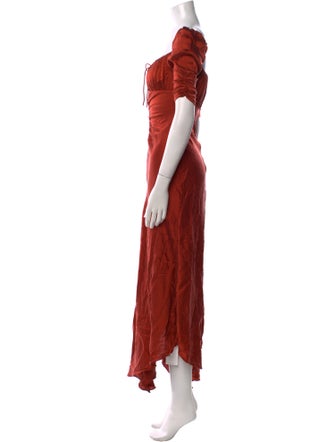 Alexis Silk Long Dress