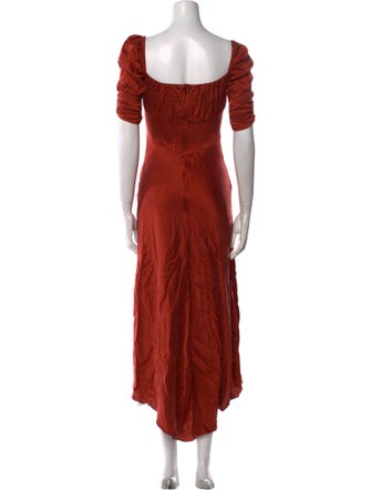 Alexis Silk Long Dress
