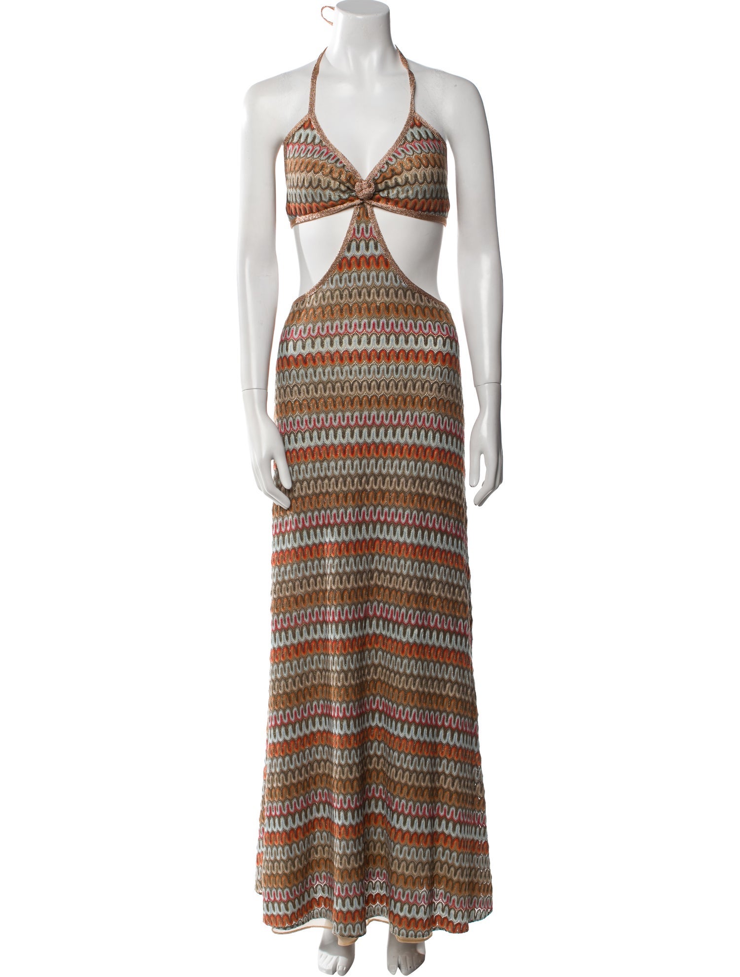 Alexis Printed Long Dress