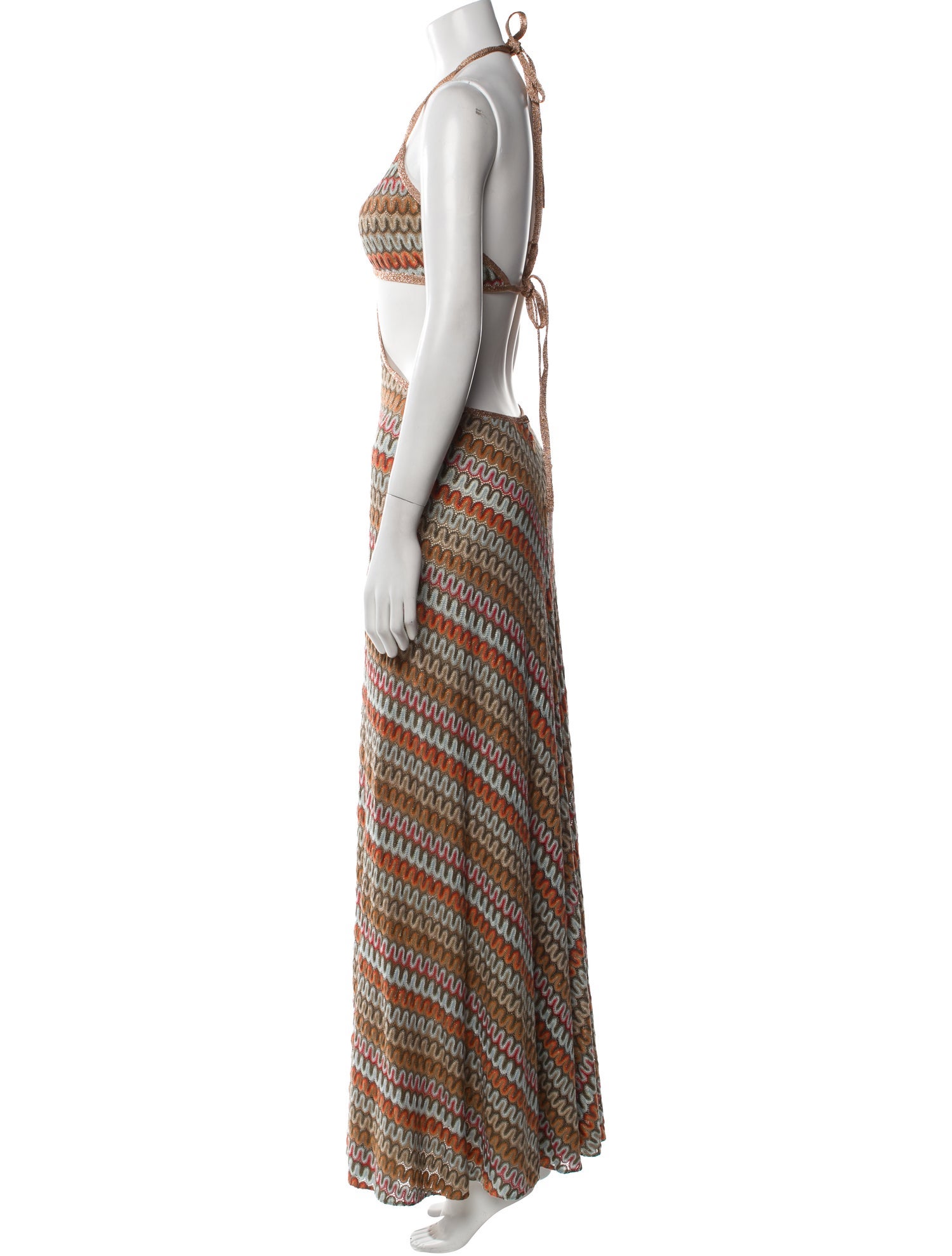 Alexis Printed Long Dress