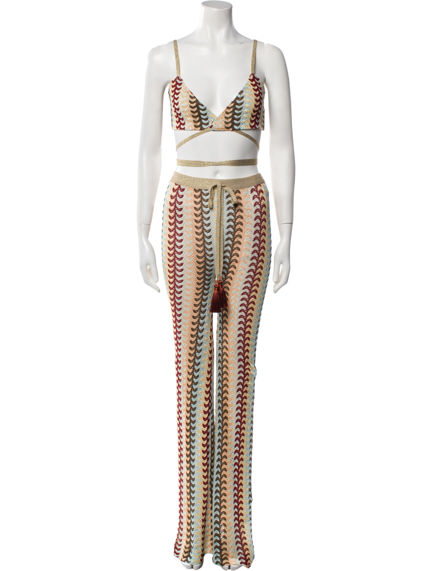 Alexis Paisley Print Pant Set