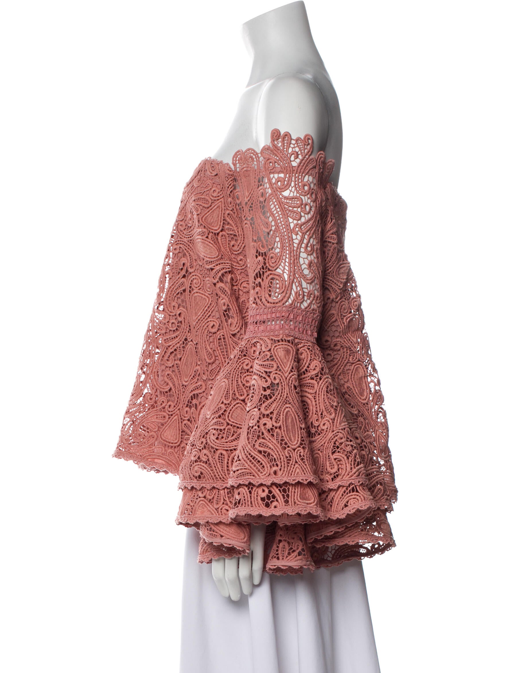 Alexis Printed Off-The-Shoulder Blouse