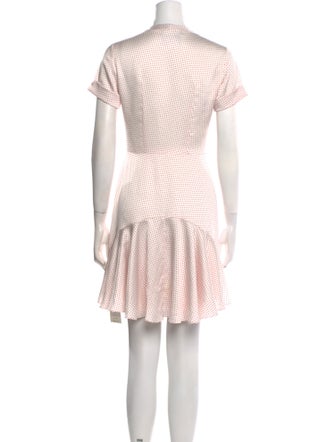 Alexis Polka Dot Print Mini Dress