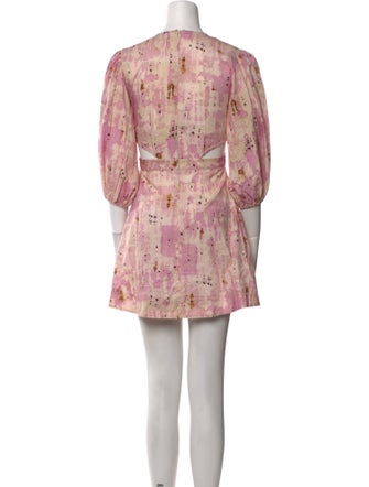Alexis Printed Mini Dress