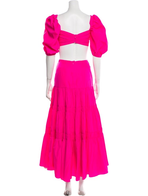 Alexis Tassel Accents Skirt Set