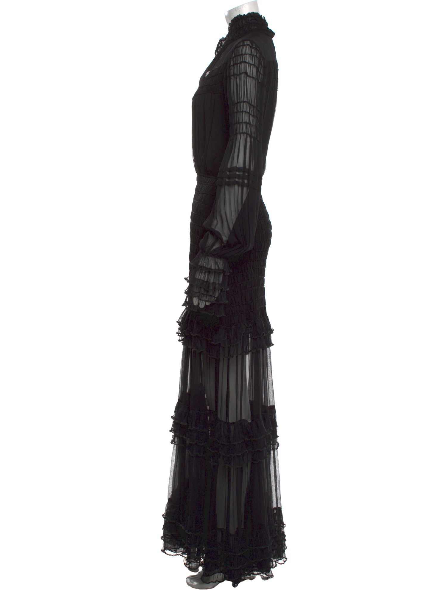 Alexis Mock Neck Long Dress