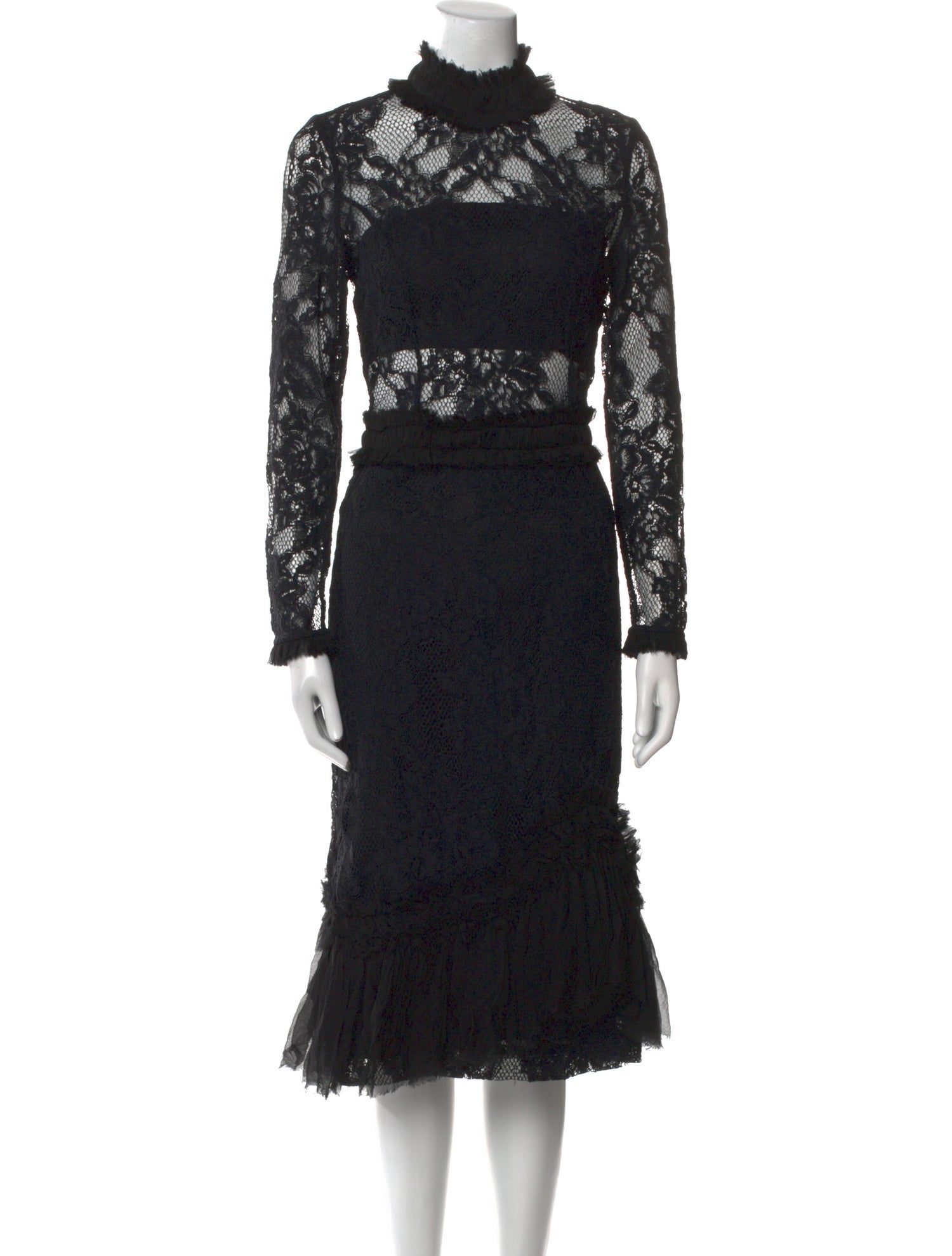 Alexis Nylon Midi Length Dress