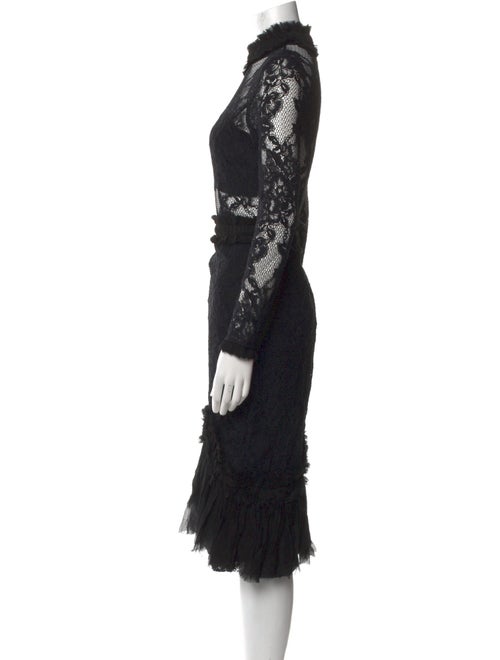 Alexis Nylon Midi Length Dress