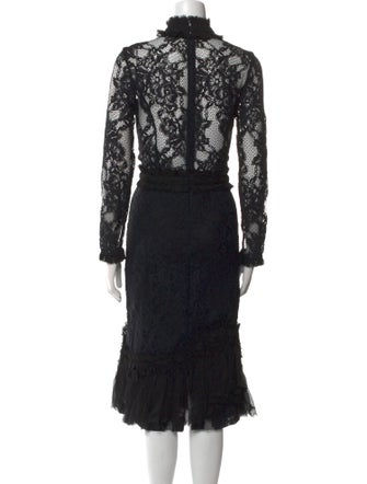 Alexis Nylon Midi Length Dress