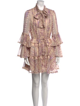 Alexis Printed Mini Dress