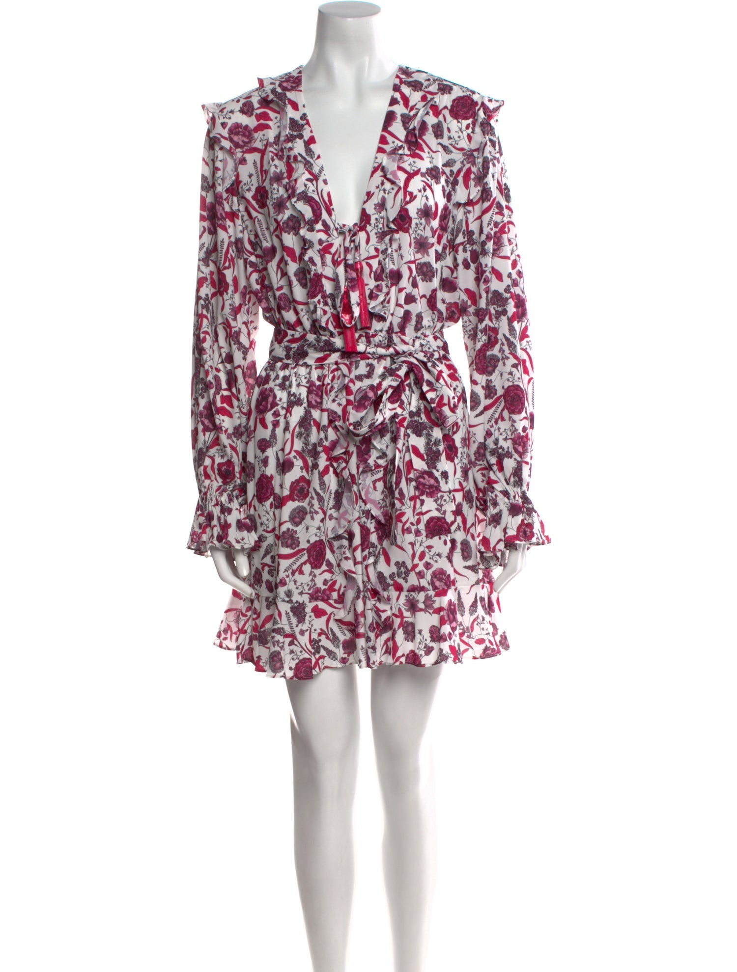 Alexis Floral Print Mini Dress