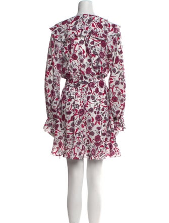 Alexis Floral Print Mini Dress