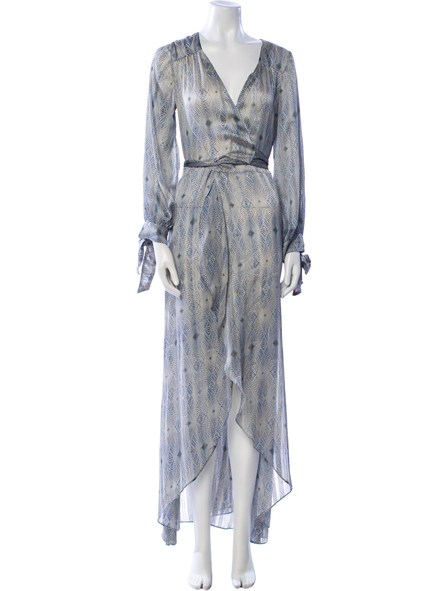 Alexis Paisley Print Long Dress