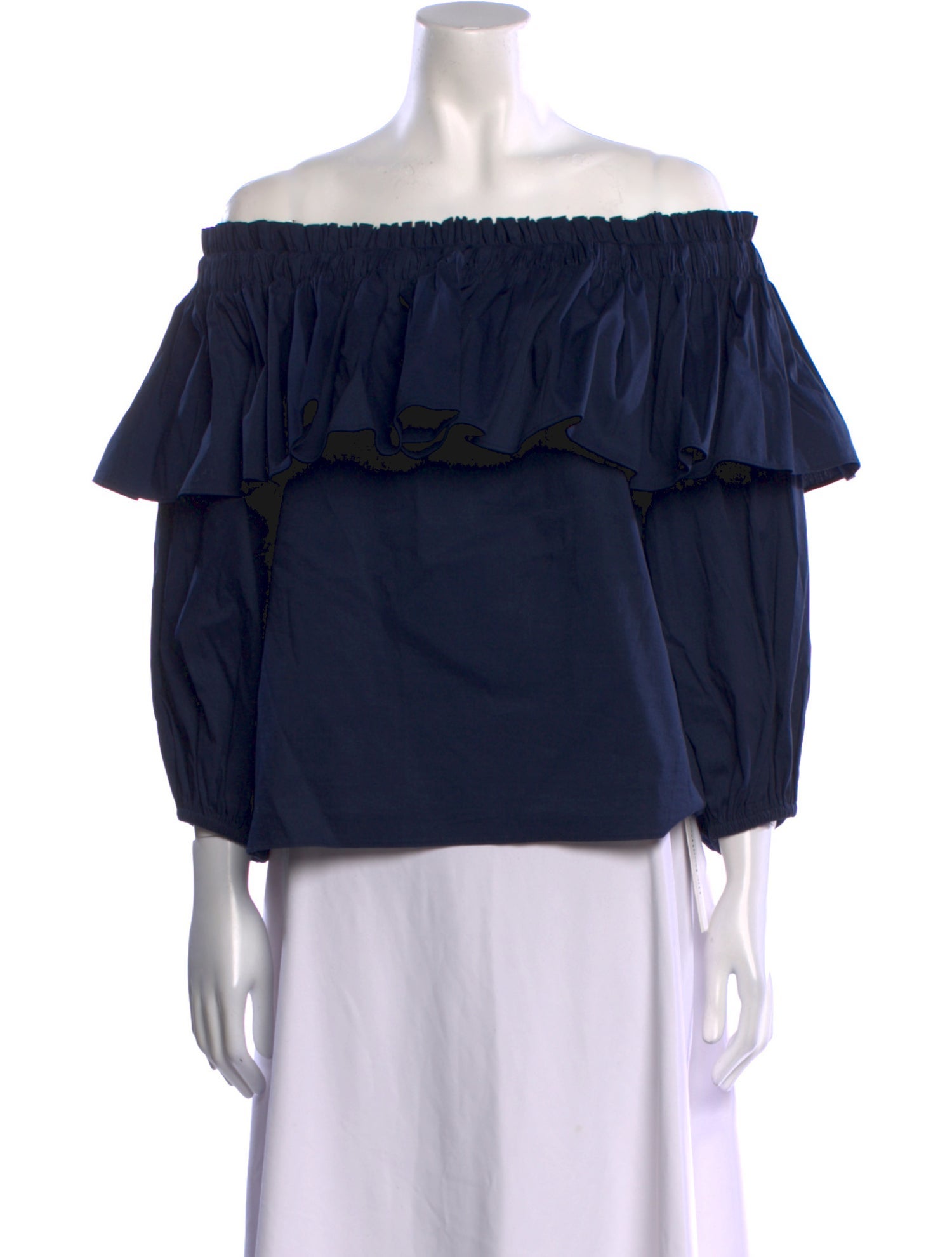 Alexis Off-The-Shoulder Three-Quarter Sleeve Blouse