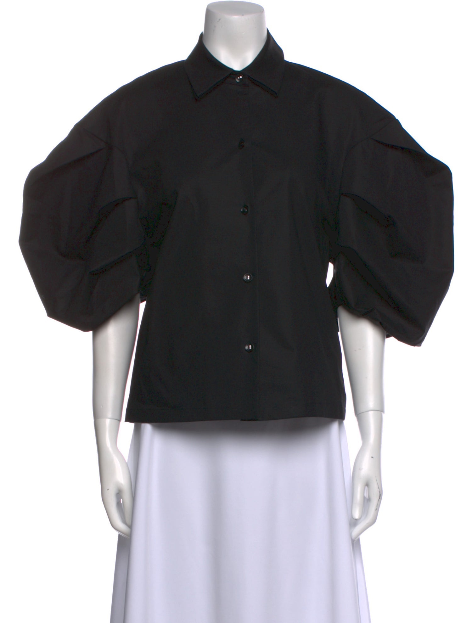 Alexis Short Sleeve Button-Up Top