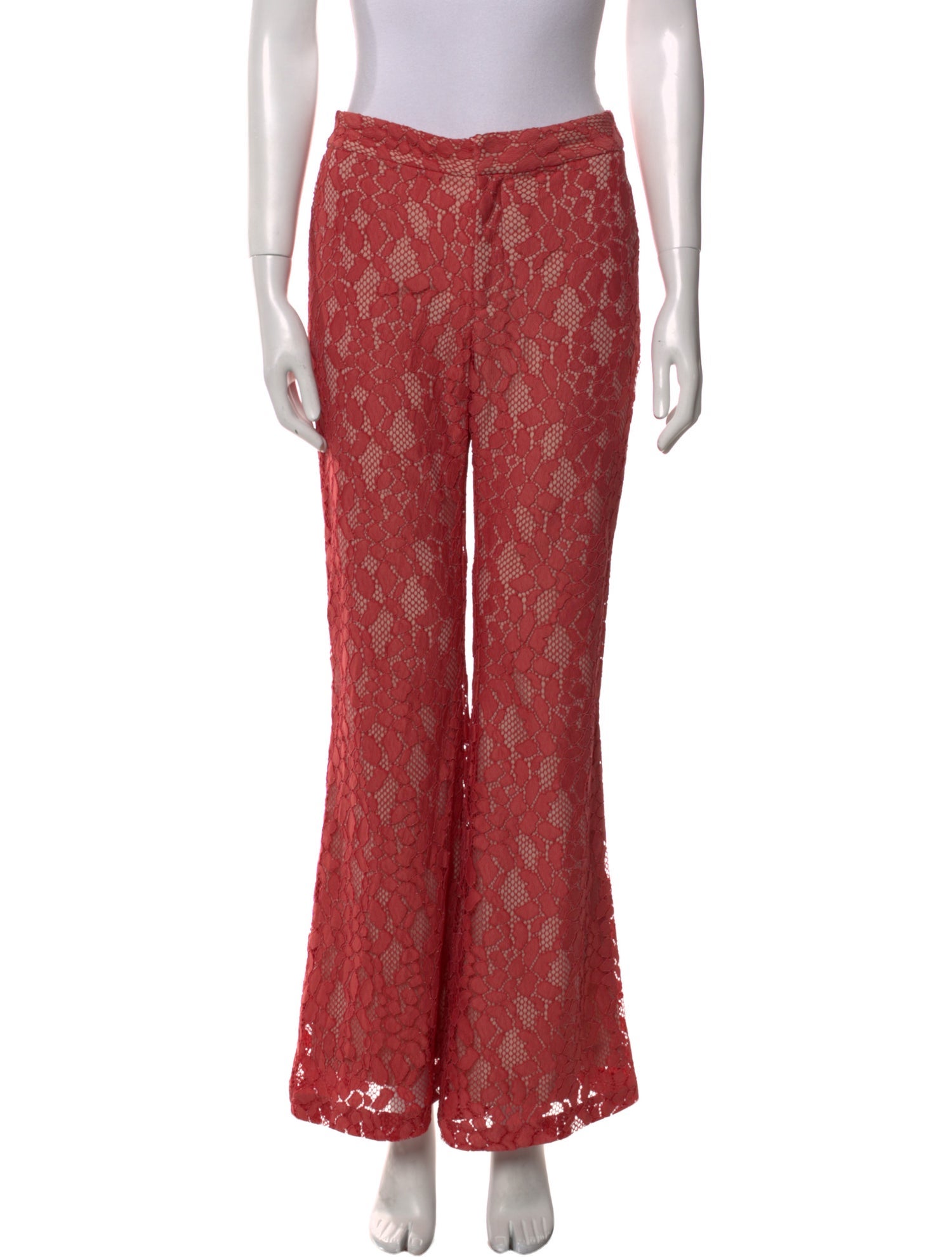 Alexis Lace Pattern Wide Leg Pants
