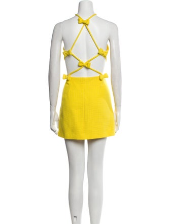 Alexis Halterneck Mini Dress