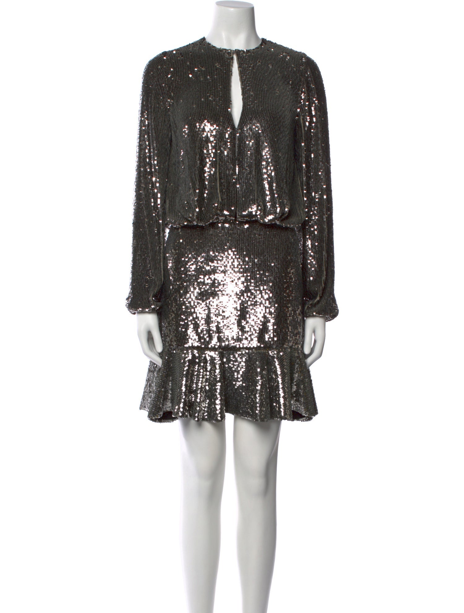 Alexis Silk Knee-Length Dress