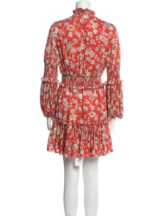 Alexis Floral Print Mini Dress